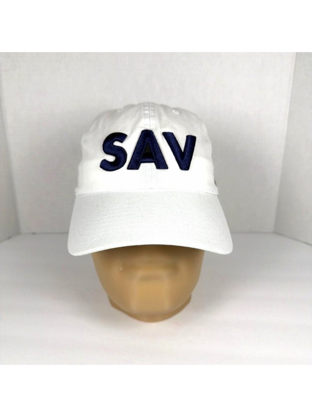 Aviate 47 Brand Hat Perry Lane Hotel Savannah Luxury White Cotton Baseball Cap